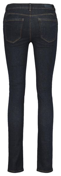 dames jeans - shaping skinny fit donkerblauw 38 - 36331172 - HEMA
