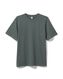 heren lounge shirt met bamboe groen groen - 1000030663 - HEMA