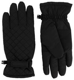 dames handschoenen waterafstotend met touchscreen zwart zwart - 1000028920 - HEMA