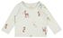 newborn set t-shirt en legging dieren groen groen - 1000025521 - HEMA