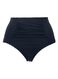 dames bikinislip hoge taille control blauw blauw - 1000011791 - HEMA
