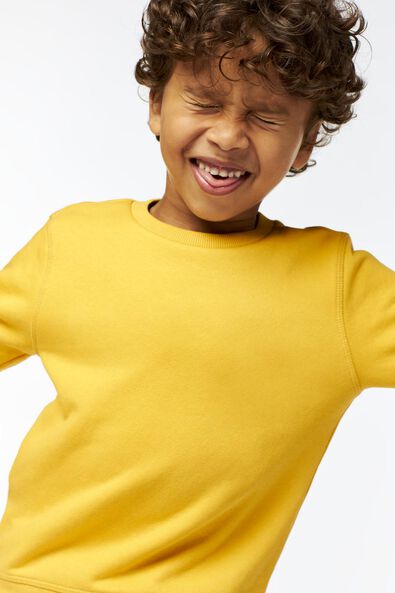 kindersweater geel - 1000025560 - HEMA