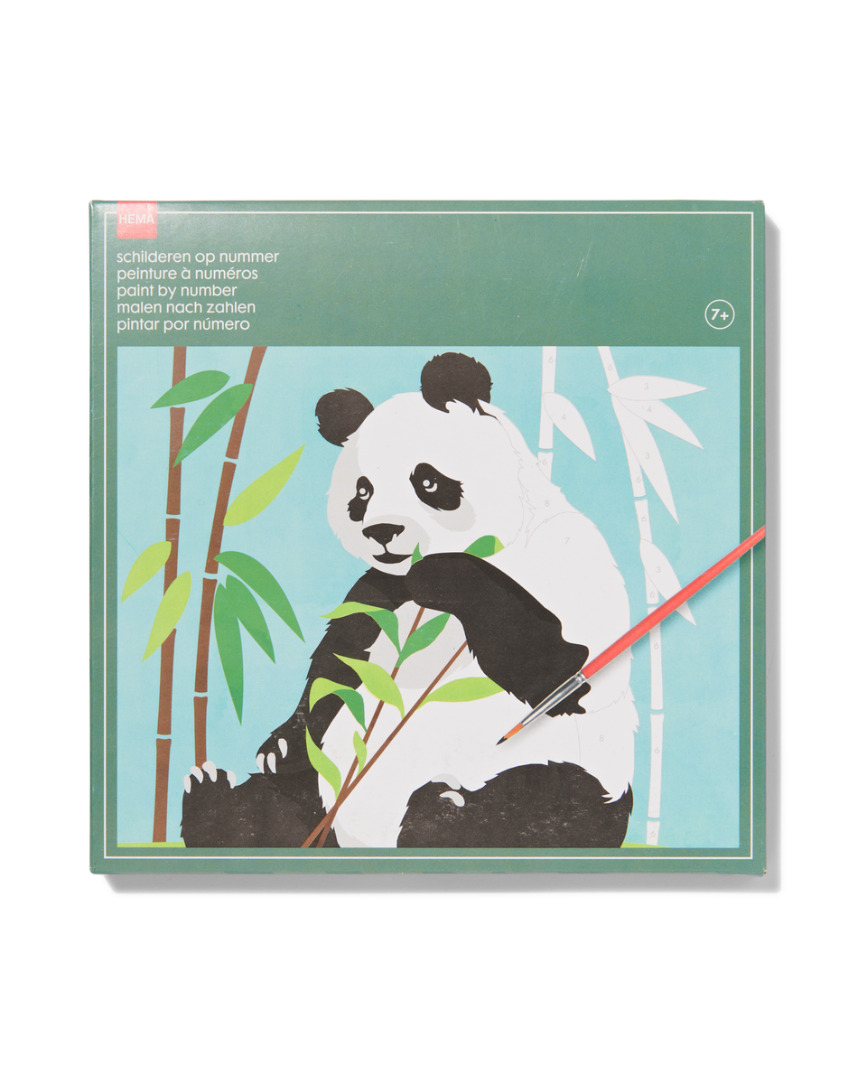 Ouwehands Dierenpark schilderen op nummer panda - 15920511 - HEMA