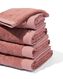 handdoeken - hotel extra zacht donkerroze donkerroze - 2000000078 - HEMA