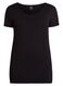 dames t-shirt zwart XL - 36397019 - HEMA