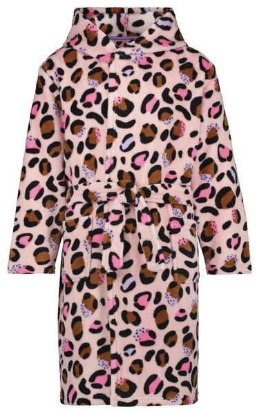 Buik Outlook bewondering kinder badjas luipaard paars - HEMA