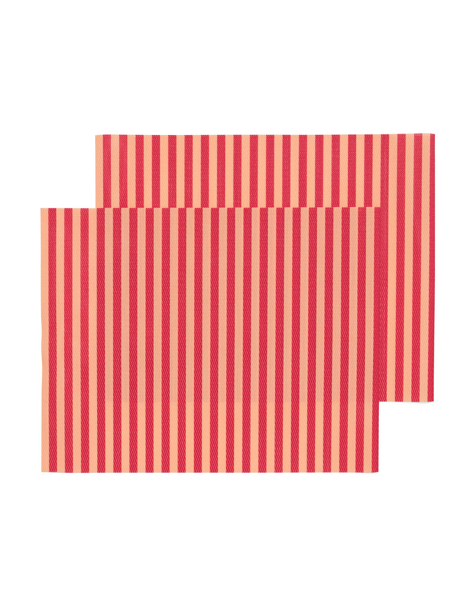 placemats gestreept - 2 stuks - 41840269 - HEMA