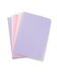 schriften gelinieerd lila/roze A4 - 5 stuks - 14590418 - HEMA
