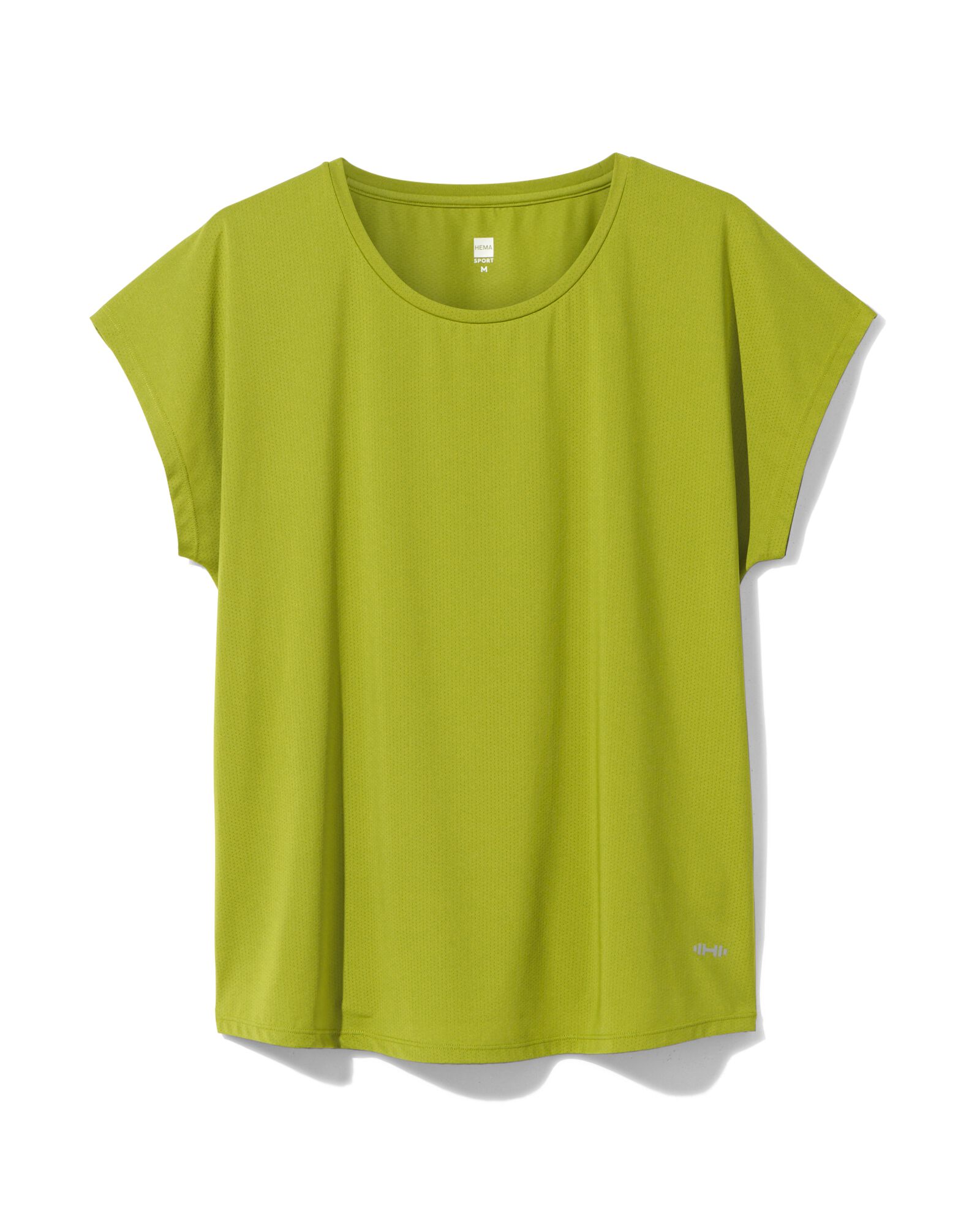 dames sportshirt legergroen legergroen - 36090140ARMYGREEN - HEMA
