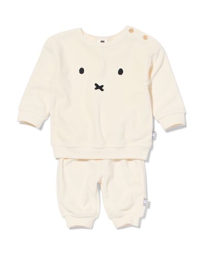 nijntje newborn kledingset terry ecru ecru - 33412020ECRU - HEMA