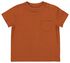 baby t-shirt bruin - 1000019817 - HEMA