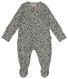 newborn jumpsuit met bamboe zwart - 1000017633 - HEMA