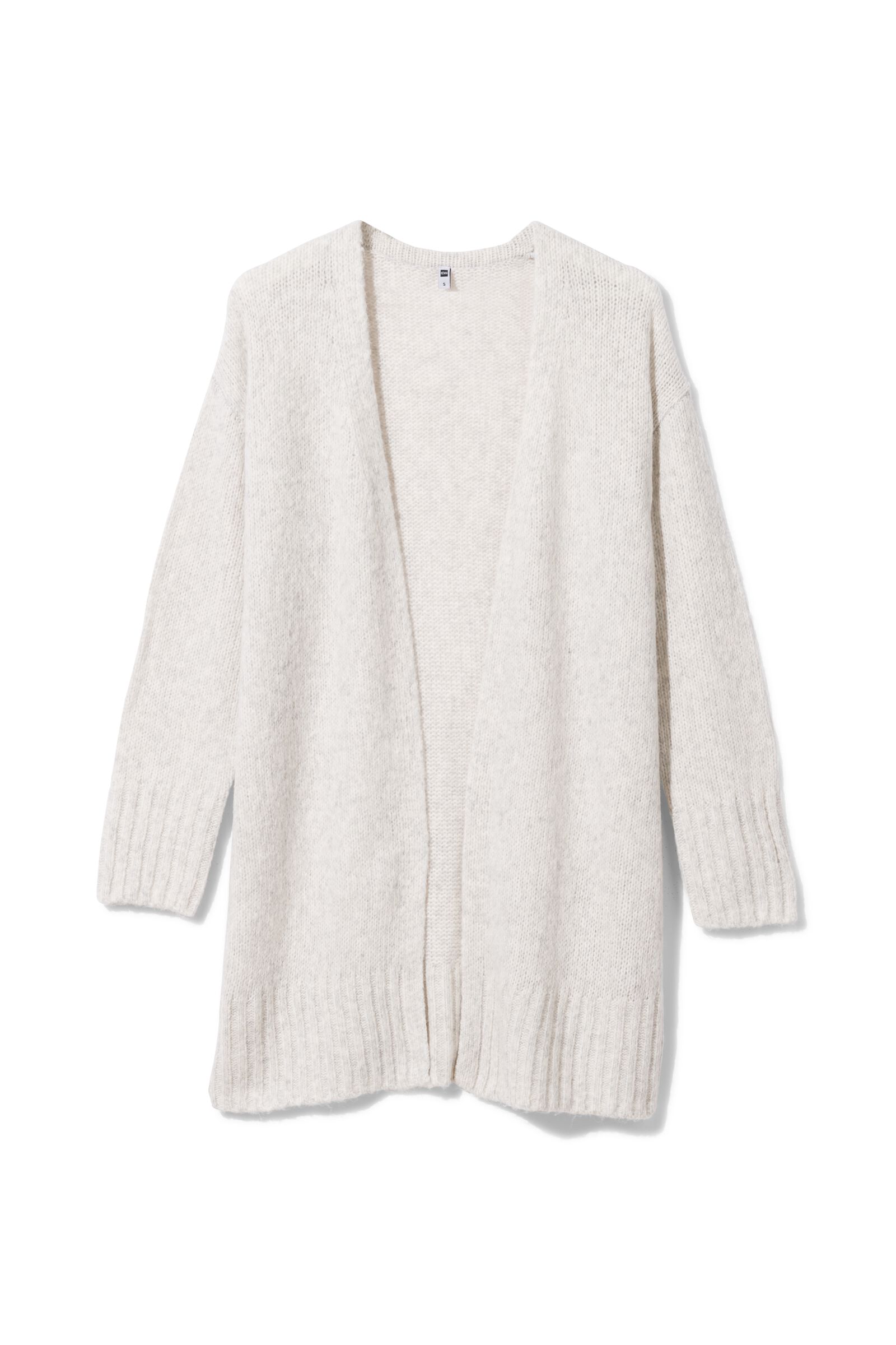 dames vest gebreid Gabby wit - 1000028856 - HEMA