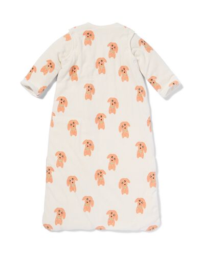 baby slaapzak met afneembare mouwen velvet 3.0tog teckels gebroken wit gebroken wit - 33315030OFFWHITE - HEMA baby slaapzak met afneembare mouwen velvet 3.0tog teckels gebroken wit gebroken wit - 33315030OFFWHITE - HEMA
