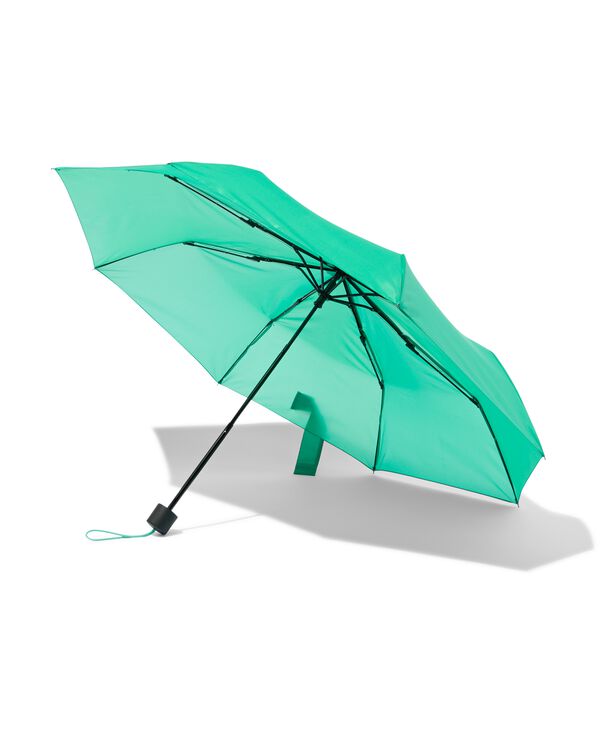 opvouwbare paraplu groen - 16830011 - HEMA