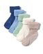 baby sokken met bamboe - 5 paar blauw 24-30 m - 4760045 - HEMA