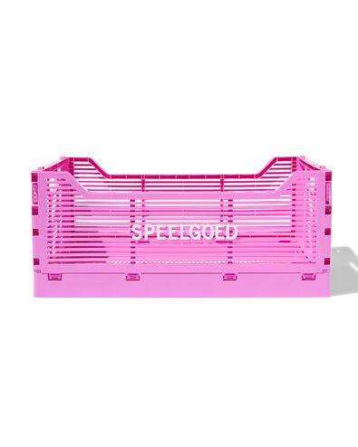 klapkrat letterbord recycled roze roze - 1000032626 - HEMA
