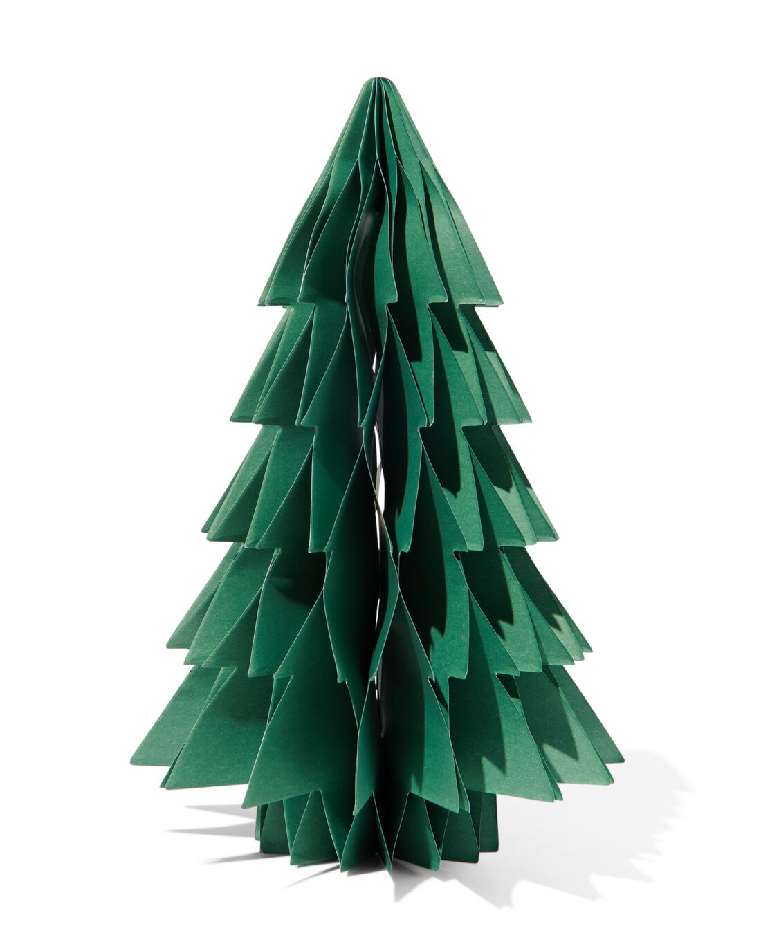 HEMA Papieren Kerstbomen Groen 35x22 - 2 Stuks