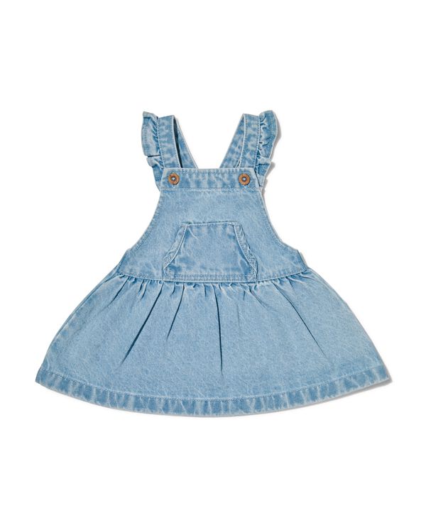 baby salopette jurk blauw blauw - 33088830BLUE - HEMA