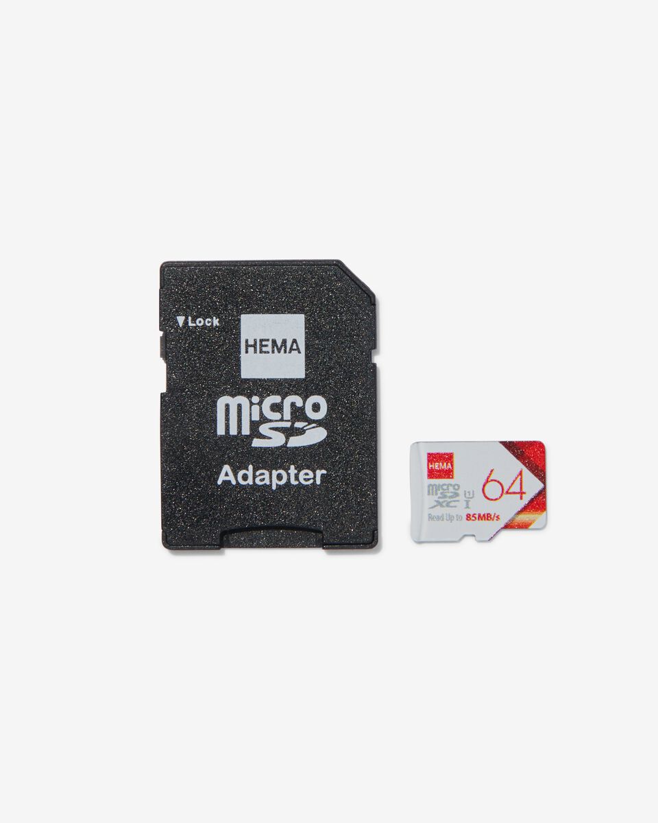 het spoor reptielen Verschrikking micro SD geheugenkaart 64GB - HEMA
