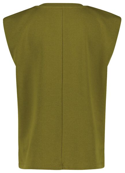 dames t-shirt Avery groen groen - 1000026263 - HEMA