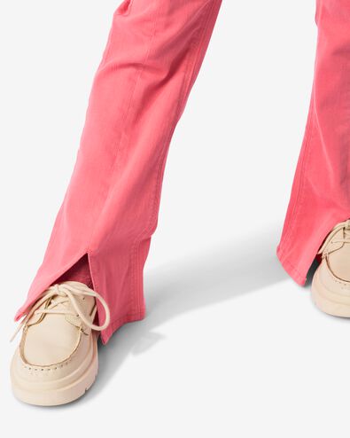 kinderjeans flared roze - 30867467PINK - HEMA
