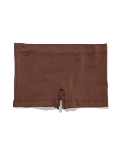 damesboxer donkerbruin donkerbruin - 19670725DARKBROWN - HEMA