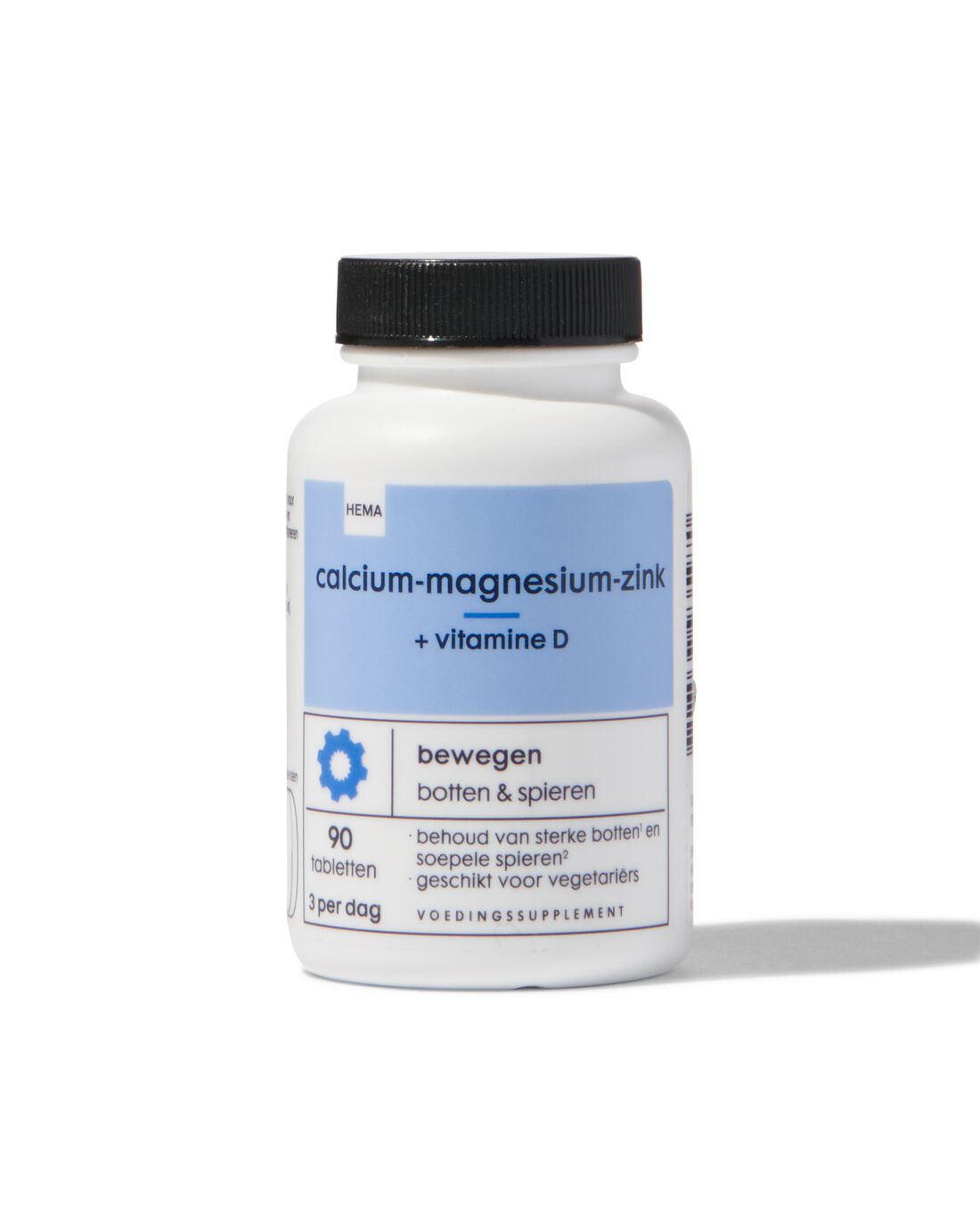 HEMA Calcium-magnesium-zink + Vitamine D 90 Stuks