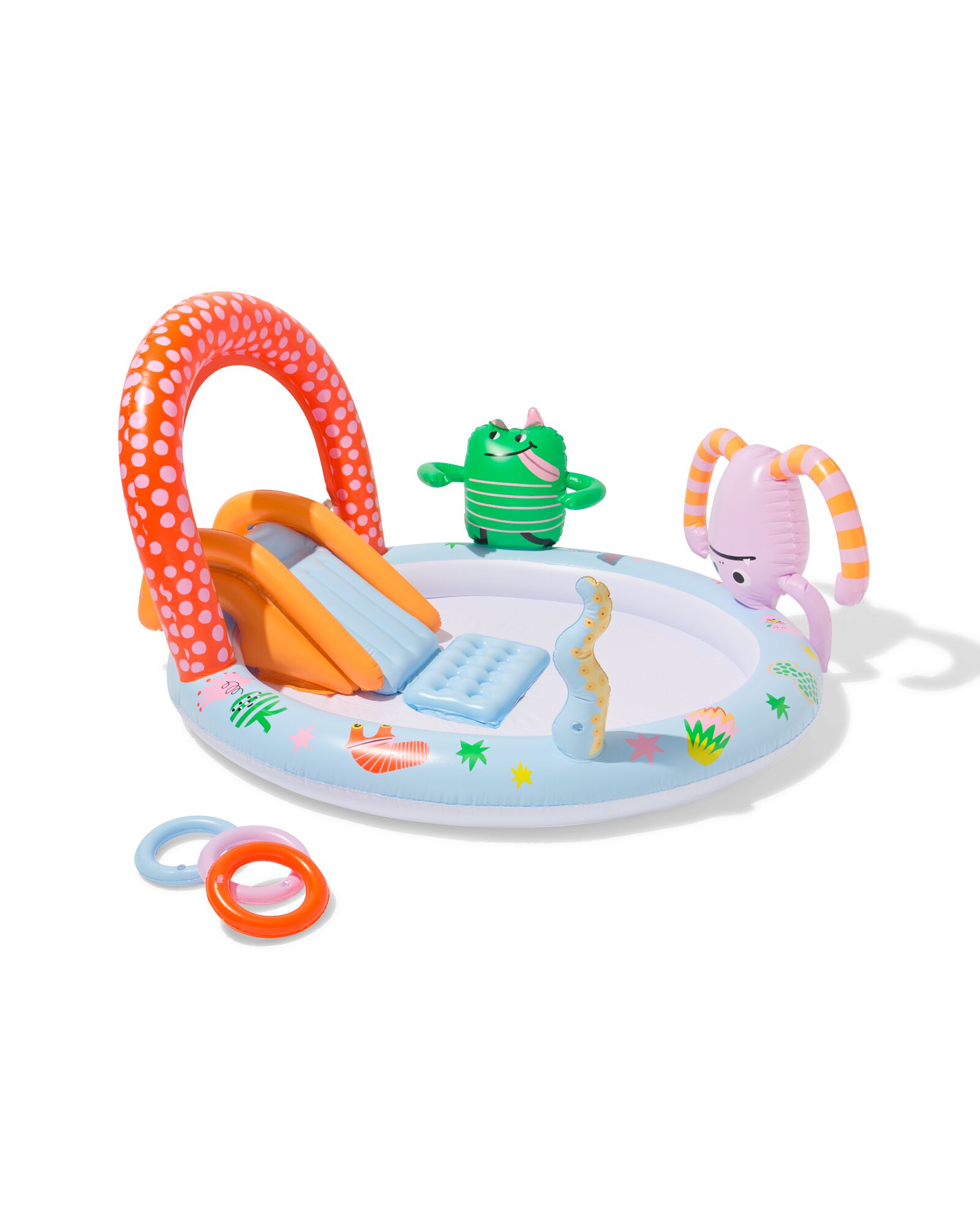 speelzwembad 185x165cm monsters - 15800347 - HEMA