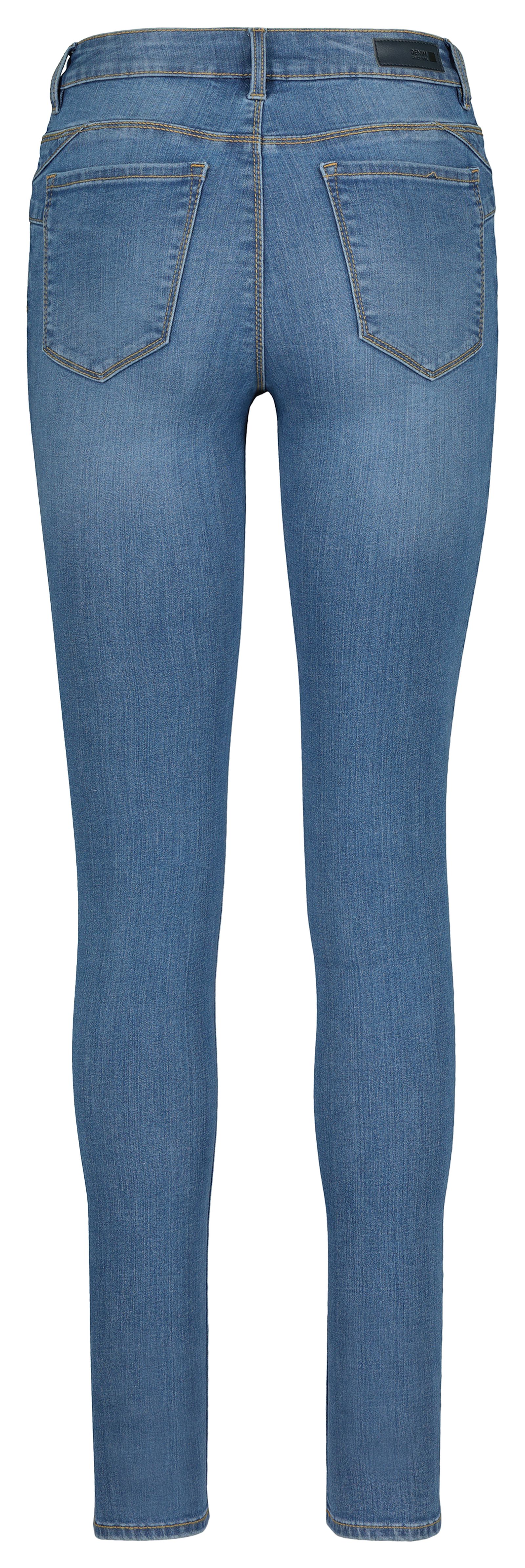 dames jeans - shaping skinny fit middenblauw - 1000018249 - HEMA