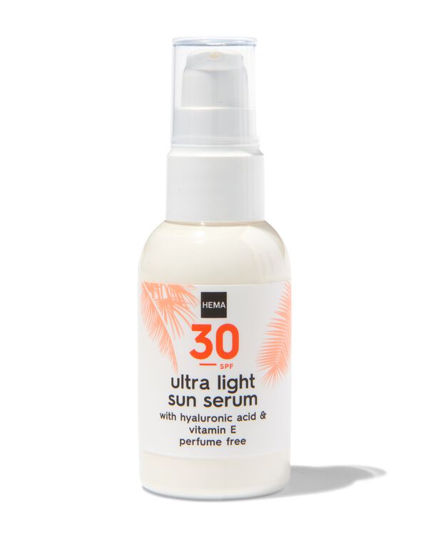 ultra light sun serum SPF30 - 50ml - 11610278 - HEMA