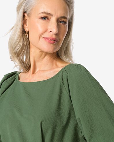 damesjurk Taylor  groen S - 36229546 - HEMA