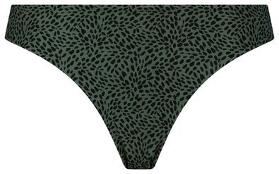 dames bikinibroekje - animal groen S - 22350022 - HEMA