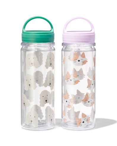 waterfles hond/kat 500ml - 61110260 - HEMA