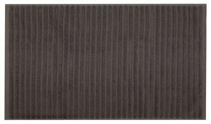 badmat 50x85 streep donkergrijs - 5230048 - HEMA