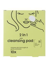 10-pak cleansing pads 2 in 1 - 17860206 - HEMA