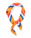 sjaal satijn oranje 80x80cm - 25210060 - HEMA