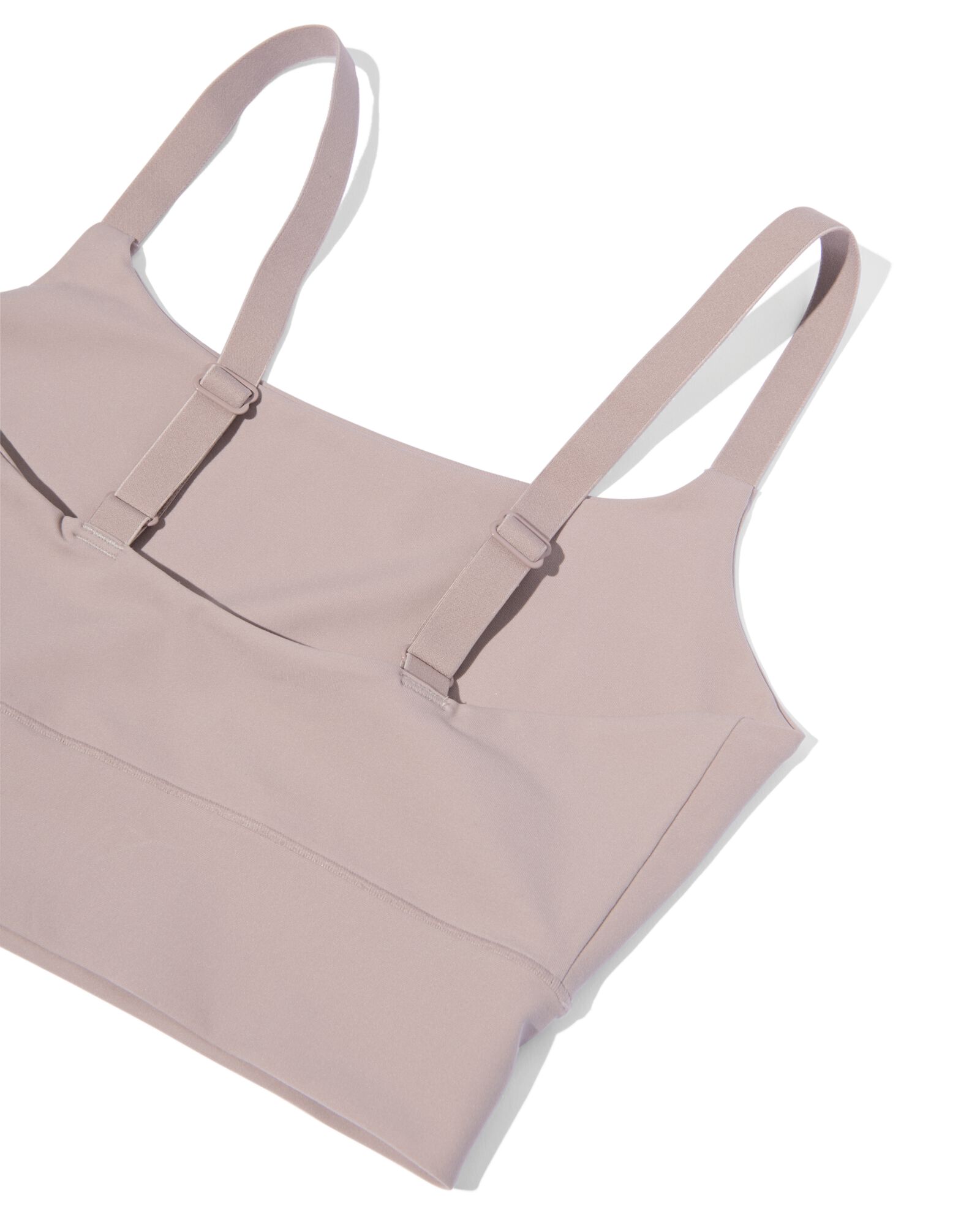 niet voorgevormde top zonder beugel ultimate comfort beige - 21860610BEIGE - HEMA