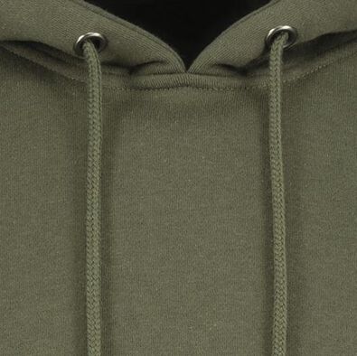 heren capuchonsweater legergroen - 1000020076 - HEMA