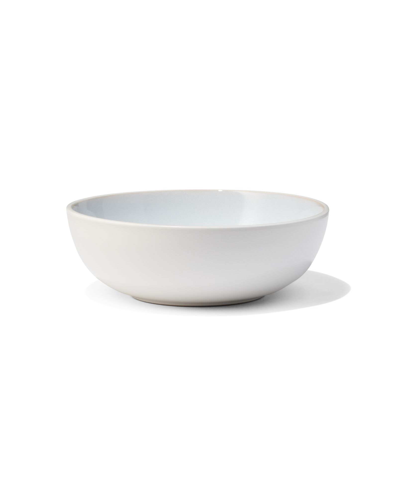 schaal Ø16.5cm Helsinki reactief glazuur wit - 9602604 - HEMA