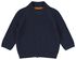 babyvest gebreid donkerblauw 68 - 33128602 - HEMA