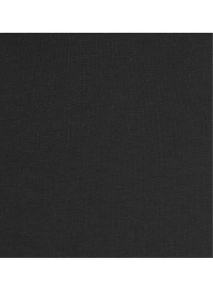 dames t-shirt zwart zwart - 1000004632 - HEMA