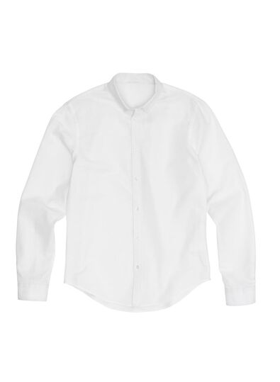 heren overhemd wit XL - 34259517 - HEMA