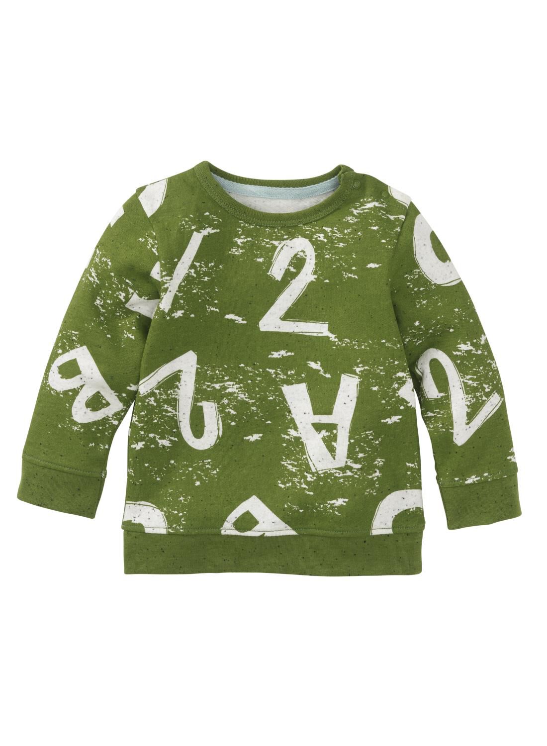 Babysweater Groen