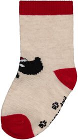 baby kerst sokken Takkie rood rood - 1000029379 - HEMA