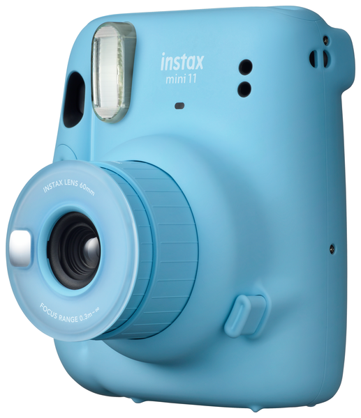 Fujifilm Instax mini 11 instant camera lichtblauw mini 11 - 60390003 - HEMA