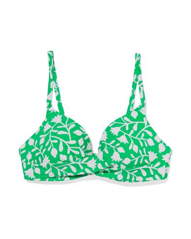 dames bikinitop groen M - 22351128 - HEMA