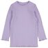 baby t-shirt rib lila lila - 1000024457 - HEMA