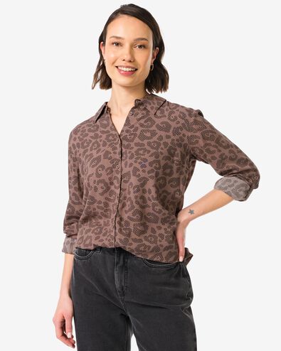damesblouse Bobbie multi multi - 36201375MULTI - HEMA damesblouse Bobbie multi multi - 36201375MULTI - HEMA