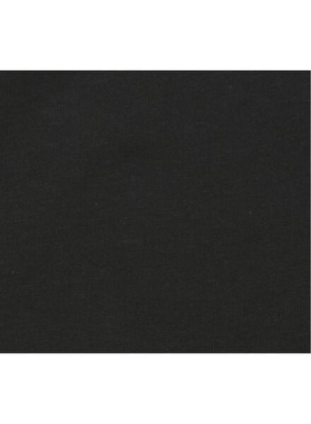 kinder t-shirt zwart zwart - 1000013503 - HEMA